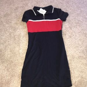 Red white and blue dress